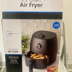 Air fryer pretty new not use yet . I got it as a gift; just that I already got 1